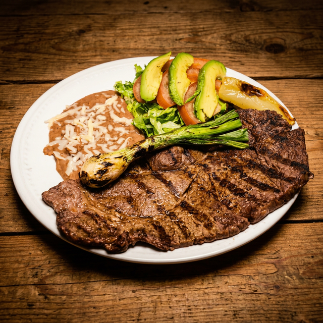 Carne Asada Plato.